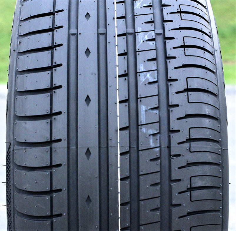 A pair of 2(2) 225/40R20 101W XL AS A/S performance tires