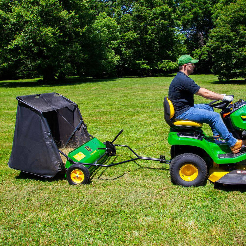42 in. 24 cu. ft. Tow-Behind Lawn Sweeper STS-42JDC