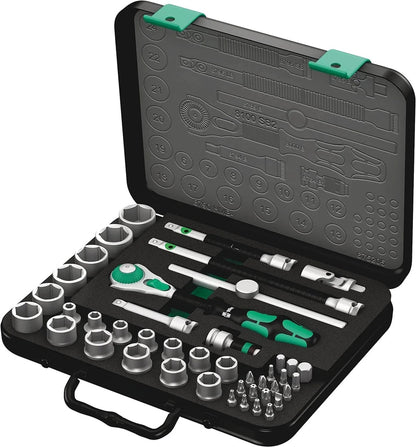 5003594001 8100 SB 2 Zyklop 3/8" Metric Ratchet Set ( Piece of 43)