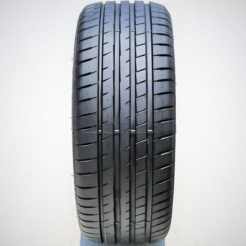 A set of 4 (quad) 275/45R19 ZR 108W XL A/S high-performance all-season tires for: 2008-09 Acura MDX base, 2008 Volkswagen Touareg TDI
