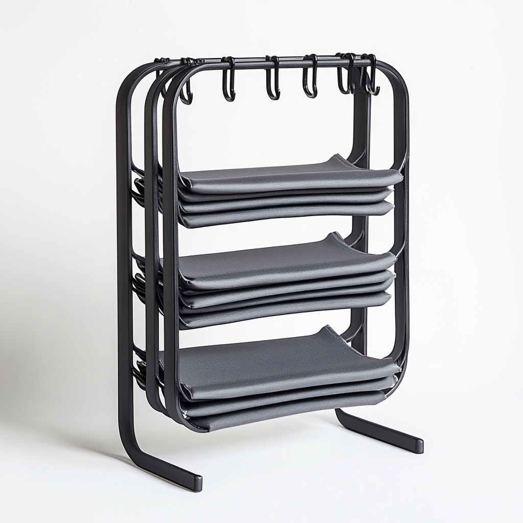 Jalvyn 5-Tier Swing Arm Pants Hanger (5-Pack)