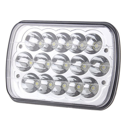 5x7 7x6 LED High/Low Seal Beam H4 9003 Plug 6054 H5054 for Jeep Wrangler YJ XJ GMC Ford Truck Cherokee Chevrolet Toyota Nissan Dodge (2 / set)