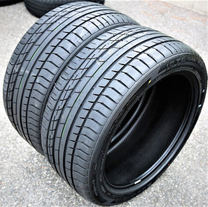 A pair of 2(2) 295/40R20 ZR 110Y XL A/S performance tires are suitable for: 2013 Jeep Grand Cherokee SRT, 2007-10 Mercedes-Benz ML63 AMG base
