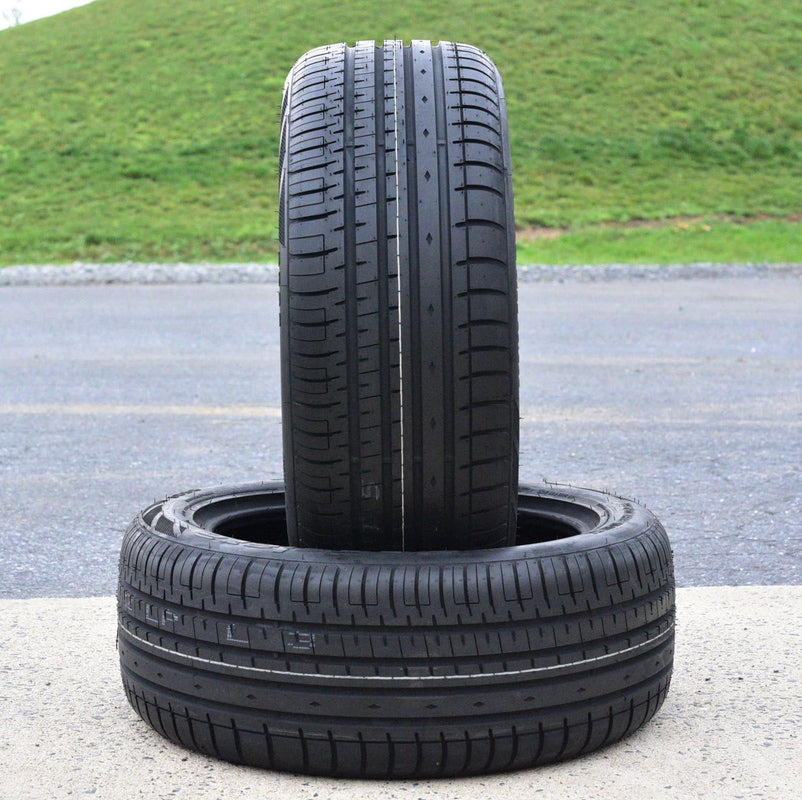 A pair of 2(2) 225/40R20 101W XL AS A/S performance tires