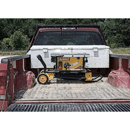 15 Amp Corded 10 in. Job Site Table Saw with Rolling Stand DWE7491RS