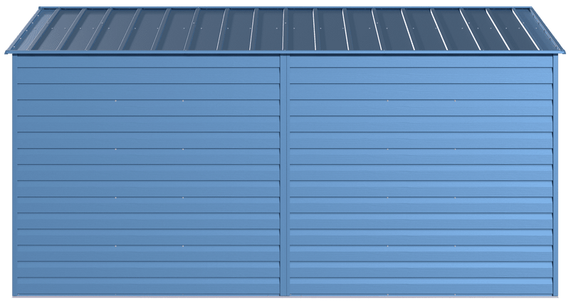 Arrow Select Steel Storage Shed, 10x14, Blue Grey