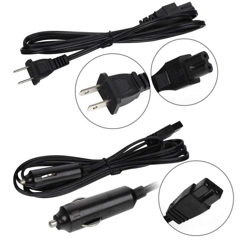 Newest Portable Iceless Thermoelectric Cooler Warmer Low Noise Car Electric Refrigerator Mini Fridge for Car Travel Trip Caming