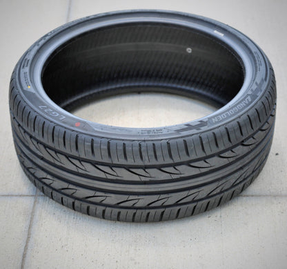 A set of four (four) 245/30R20 ZR 97W XL A/S performance tires fit: 2015 Lamborghini Huracan LP610-4, 2018 Lamborghini Huracan LP610-4 Spyder