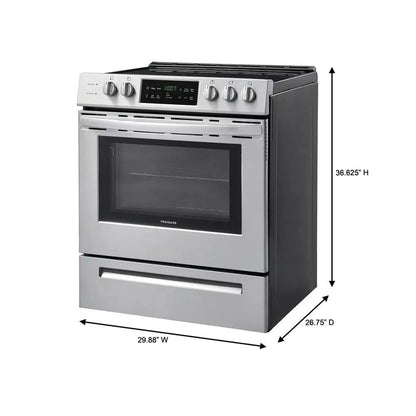 30 in. 5.0 cu. ft. Single Oven – Stainless Steel