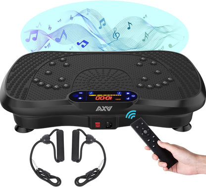 AXV Vibration Plate Exercise Machine Whole Body Workout Vibrate Fitness Platform Machine
