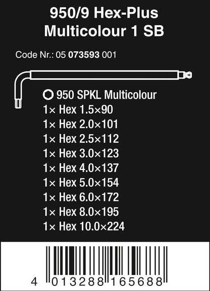 5003594001 8100 SB 2 Zyklop 3/8" Metric Ratchet Set ( Piece of 43)