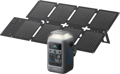 Anker Power Bank Station SOLIX C300 DC (90,000mAh), 288Wh, Portable Power Station, 300W Solar Generator, LiFePO4 Battery, Generators for Home Use, for Outdoor Camping(No Wall Charger Included)
